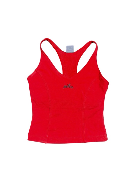 Nike Tops - Y2K Nike Red Racerback Athletic Tank Top Size Medium